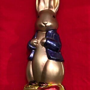 1980's Blown Glass Peter Rabbit Ornament